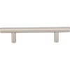 Elements By Hardware Resources 96 mm Center-to-Center Satin Nickel Naples Cabinet Bar Pull,  156SN-10
